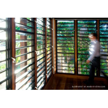 Ventana de cristal innovadora del Louvre nuevo